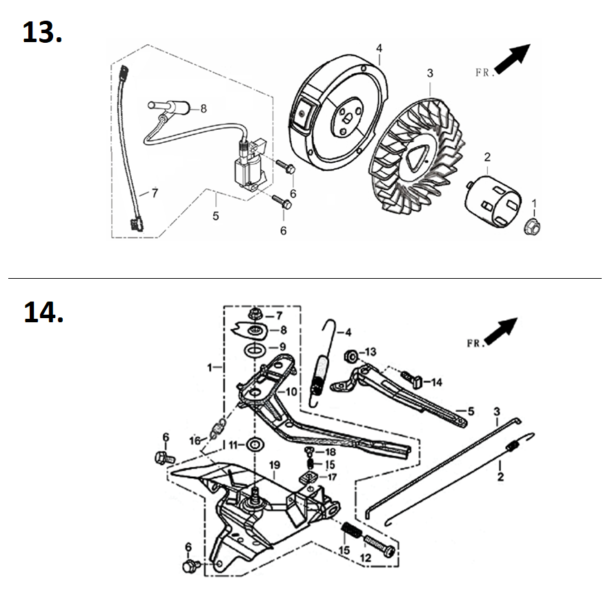 Мотопомпа бензиновая МПГ-1300-80