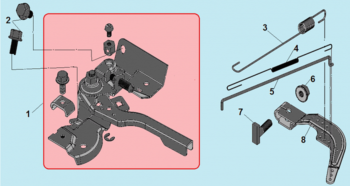 15 ТЯГИ КУЛЬТИВАТОР CHAMPION BC8716
