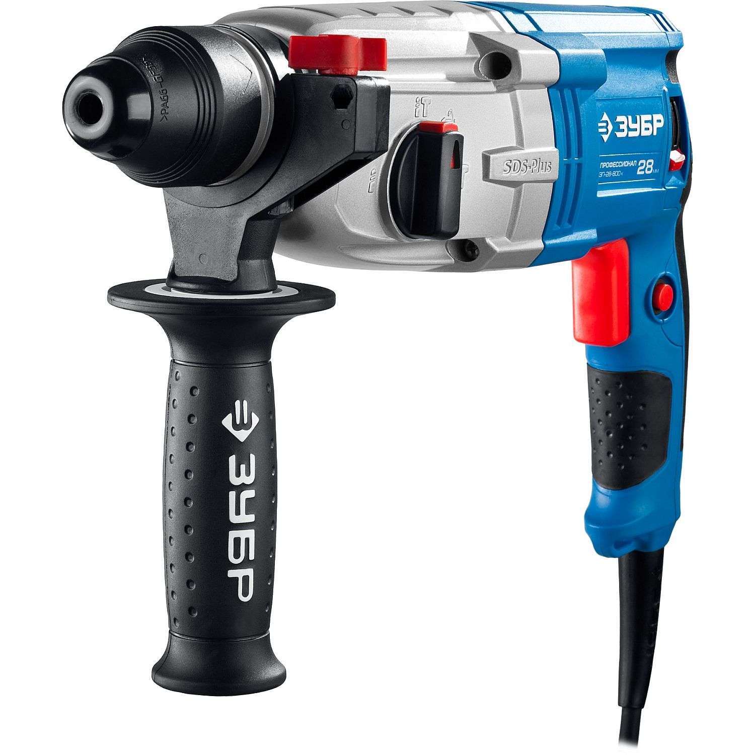 Перфоратор SDS-plus с металлическим редуктором ЗП-28-800 К