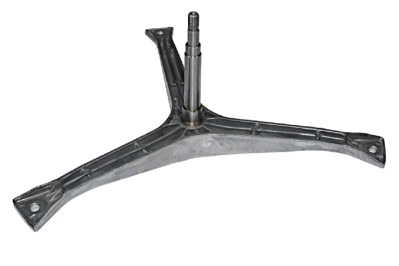 Крестовина барабана стиральной машины Samsung, лучи 23,5 см, вал 14,7 см, крепление под гайку, код DC97-00124A, втулка нержавейка